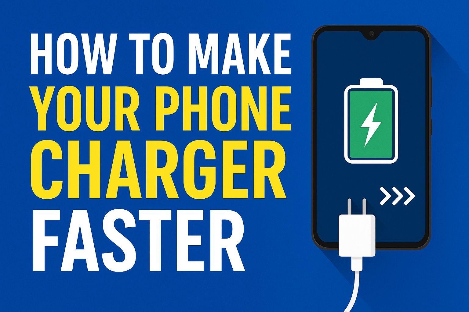 how to make your phone charge faster
