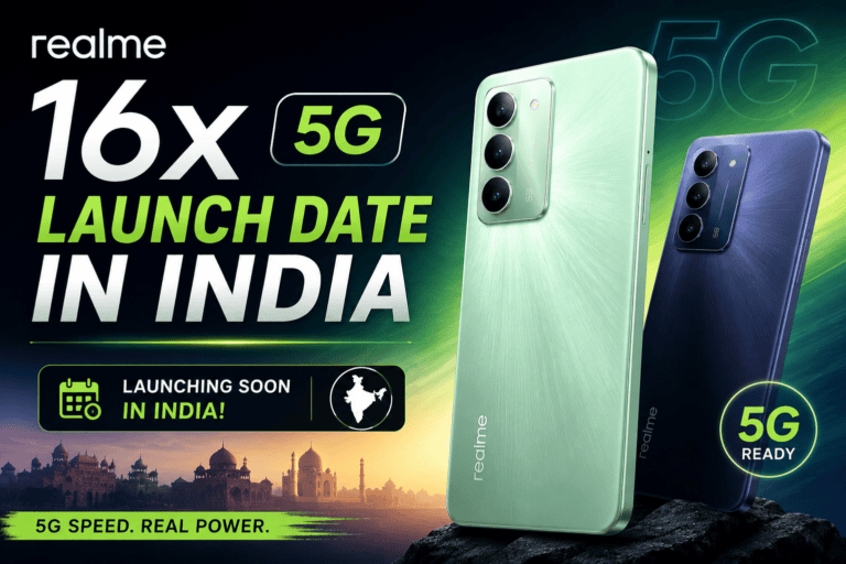 Realme 16x 5G launch date in India