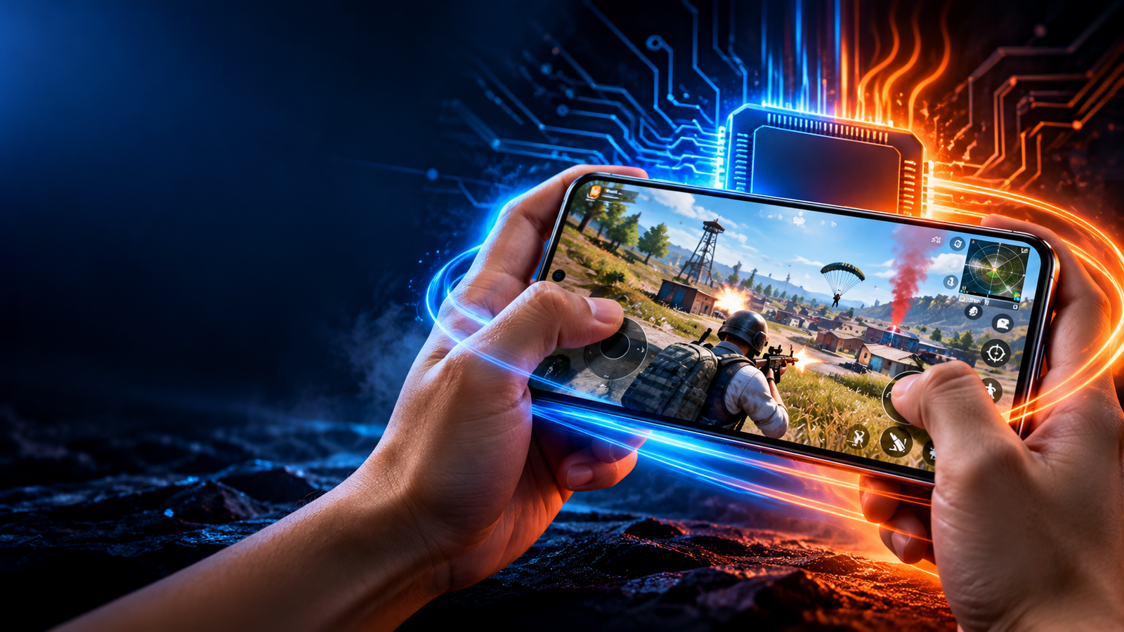 Neon-Powered Mobile Gaming Performance