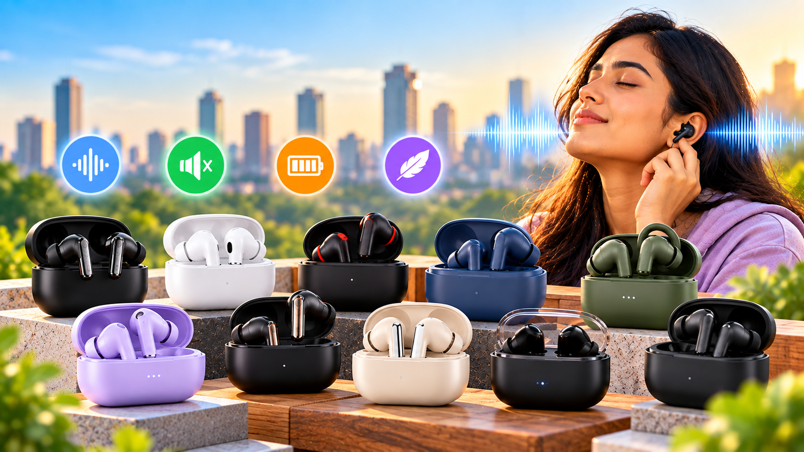 Best Noise Cancelling Earbuds Under ₹2000
